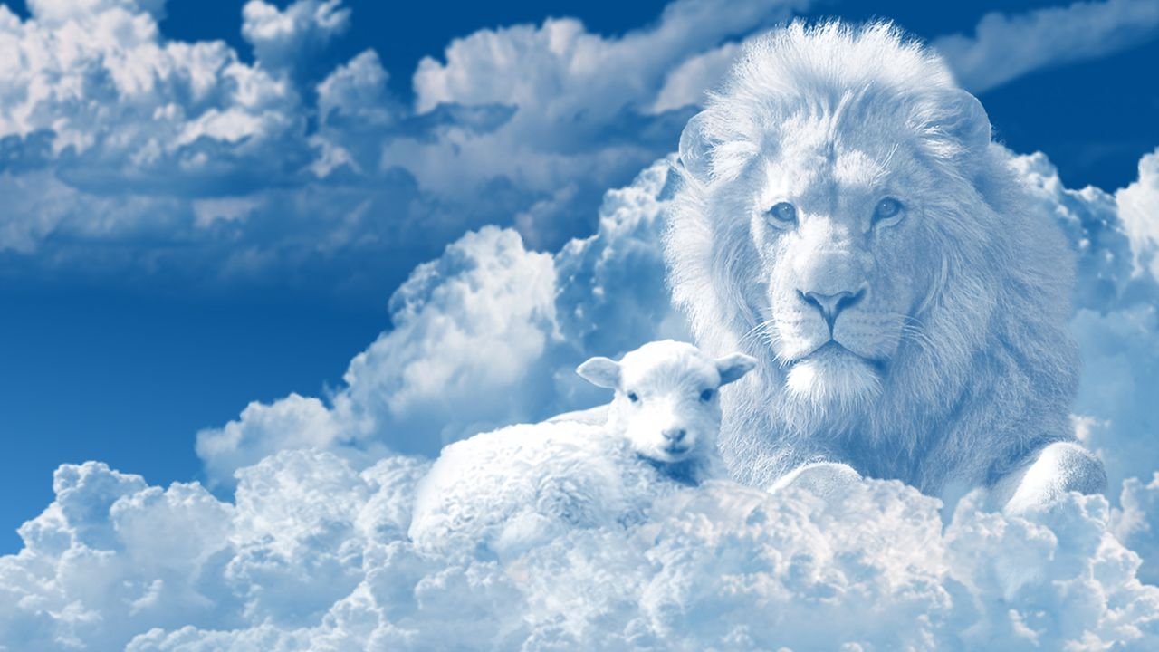 Nuvem de Leão e Cordeiro Por jeffjacobs1990 de Pixabay